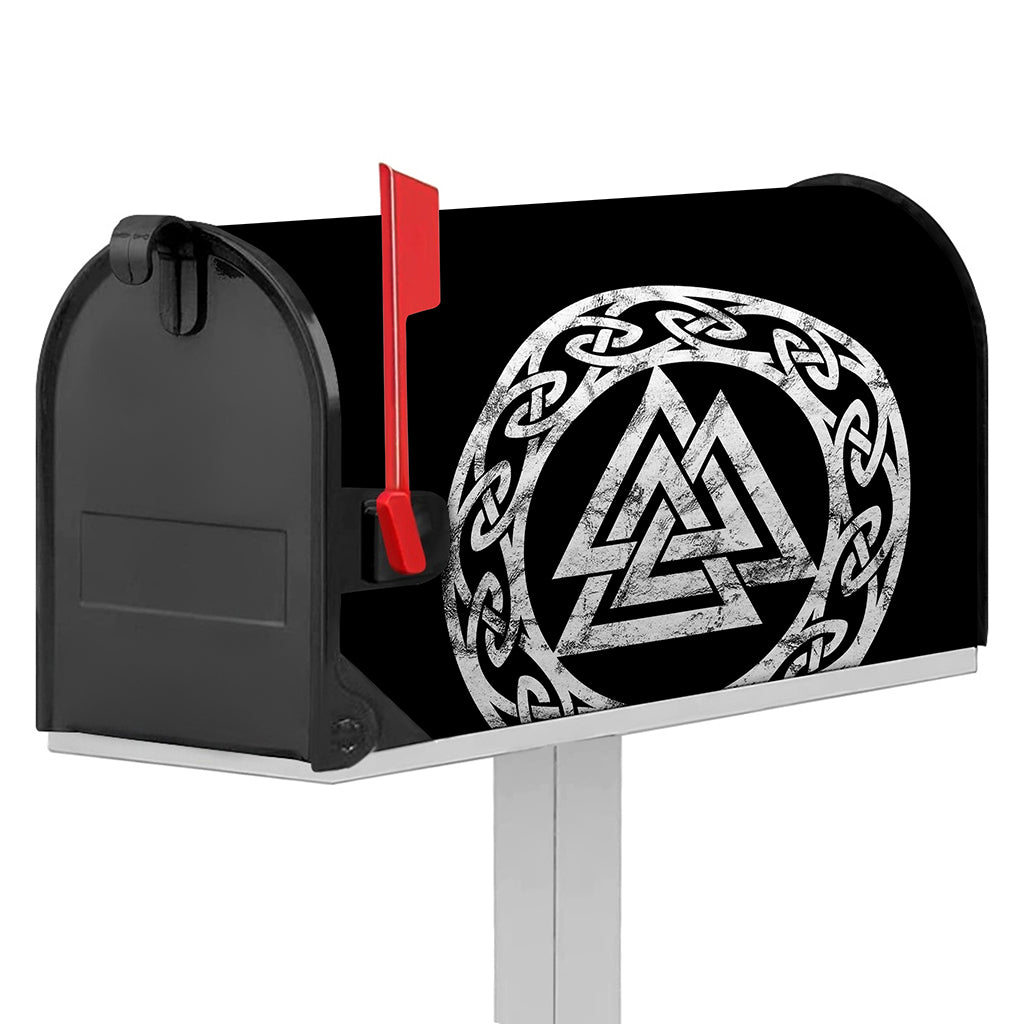 Viking Valhalla Symbol Print Mailbox Cover