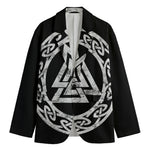 Viking Valhalla Symbol Print Men's Blazer