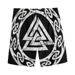 Viking Valhalla Symbol Print Men's Sports Shorts