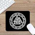 Viking Valhalla Symbol Print Mouse Pad
