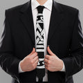 Viking Valhalla Symbol Print Necktie