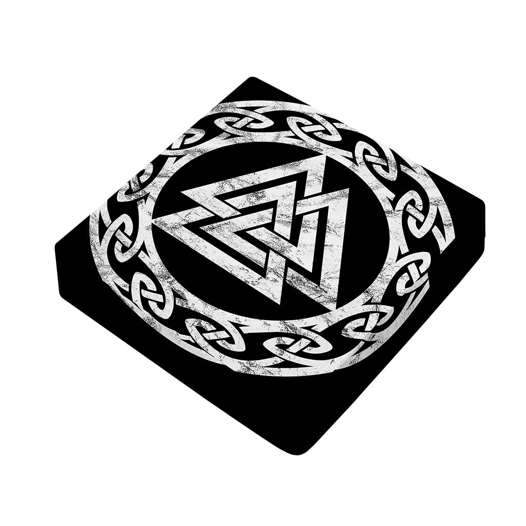 Viking Valhalla Symbol Print Outdoor Seat Cushion Cover
