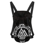 Viking Valhalla Symbol Print Pet Carrier Backpack