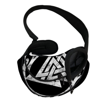 Viking Valhalla Symbol Print Pet Sling Carrier