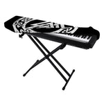 Viking Valhalla Symbol Print Piano Keyboard Cover