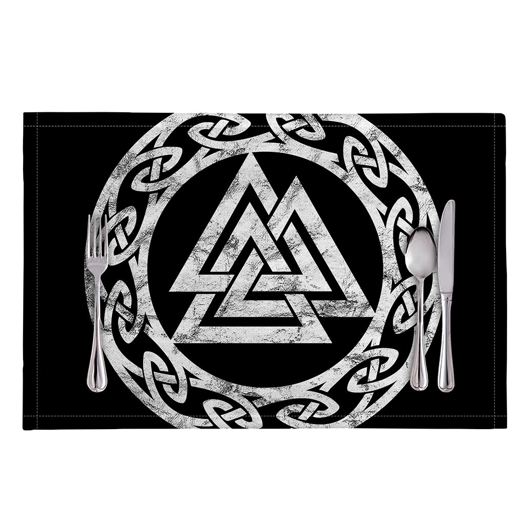 Viking Valhalla Symbol Print Placemat