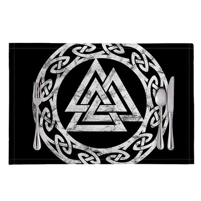 Viking Valhalla Symbol Print Placemat
