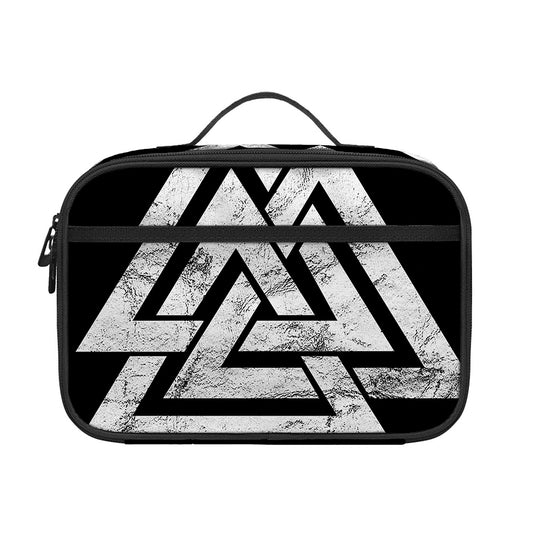 Viking Valhalla Symbol Print Portable Lunch Bag