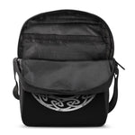 Viking Valhalla Symbol Print Rectangular Crossbody Bag