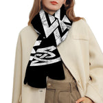 Viking Valhalla Symbol Print Scarf
