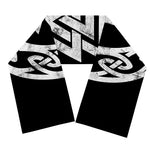 Viking Valhalla Symbol Print Scarf