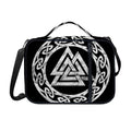 Viking Valhalla Symbol Print Shoulder Strap Bible Bag