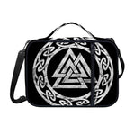 Viking Valhalla Symbol Print Shoulder Strap Bible Bag