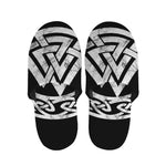 Viking Valhalla Symbol Print Slippers