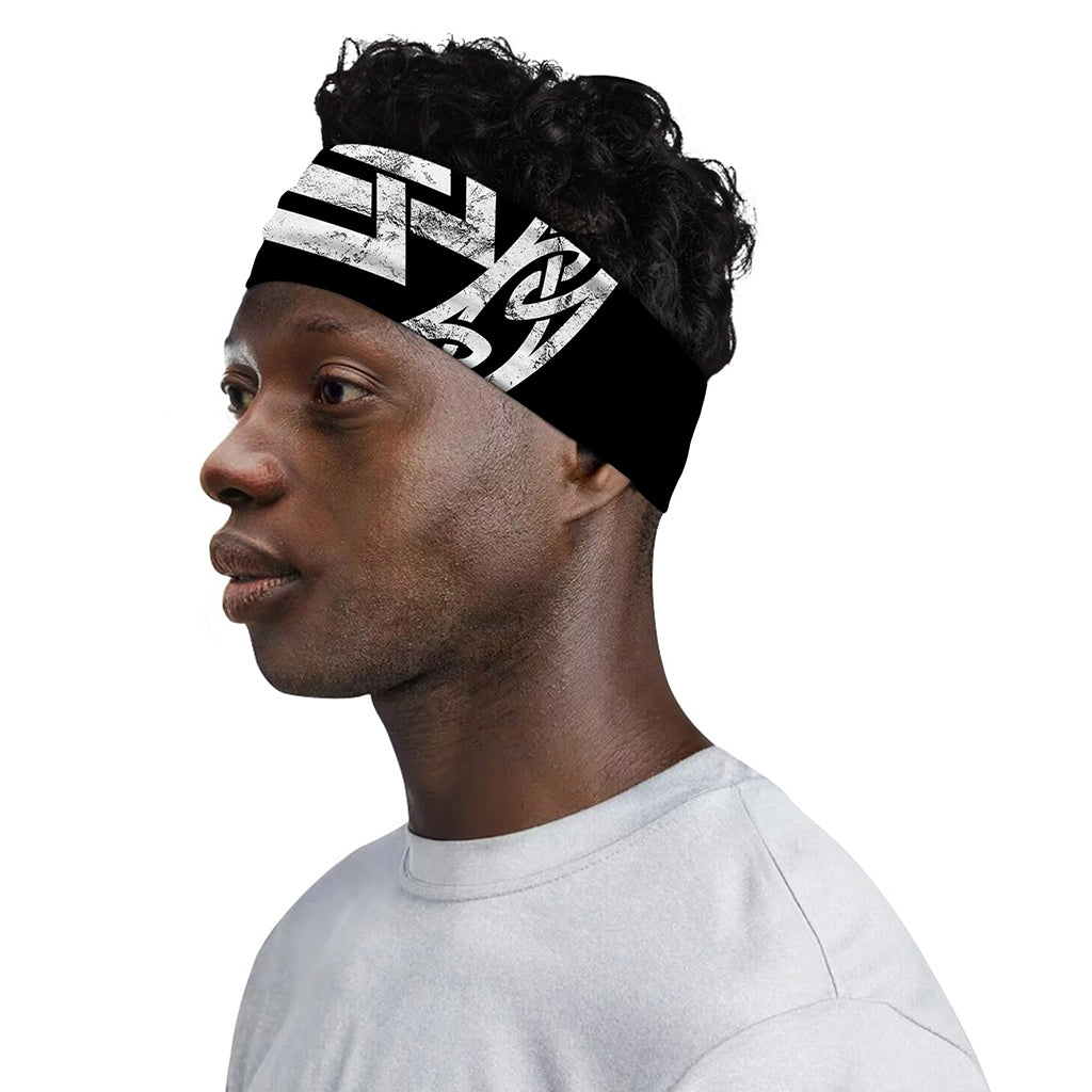 Viking Valhalla Symbol Print Sports Headband