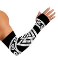 Viking Valhalla Symbol Print Sun Protection Arm Sleeves