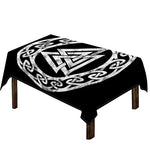 Viking Valhalla Symbol Print Tablecloth