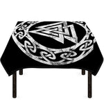 Viking Valhalla Symbol Print Tablecloth