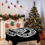 Viking Valhalla Symbol Print Tablecloth