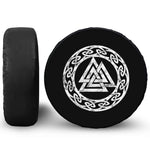 Viking Valhalla Symbol Print Tire Cover