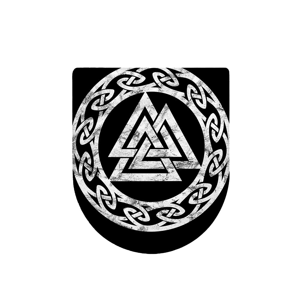 Viking Valhalla Symbol Print Toilet Lid Cover