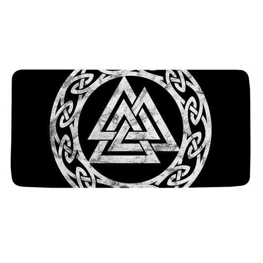Viking Valhalla Symbol Print Towel