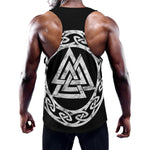 Viking Valhalla Symbol Print Training Tank Top