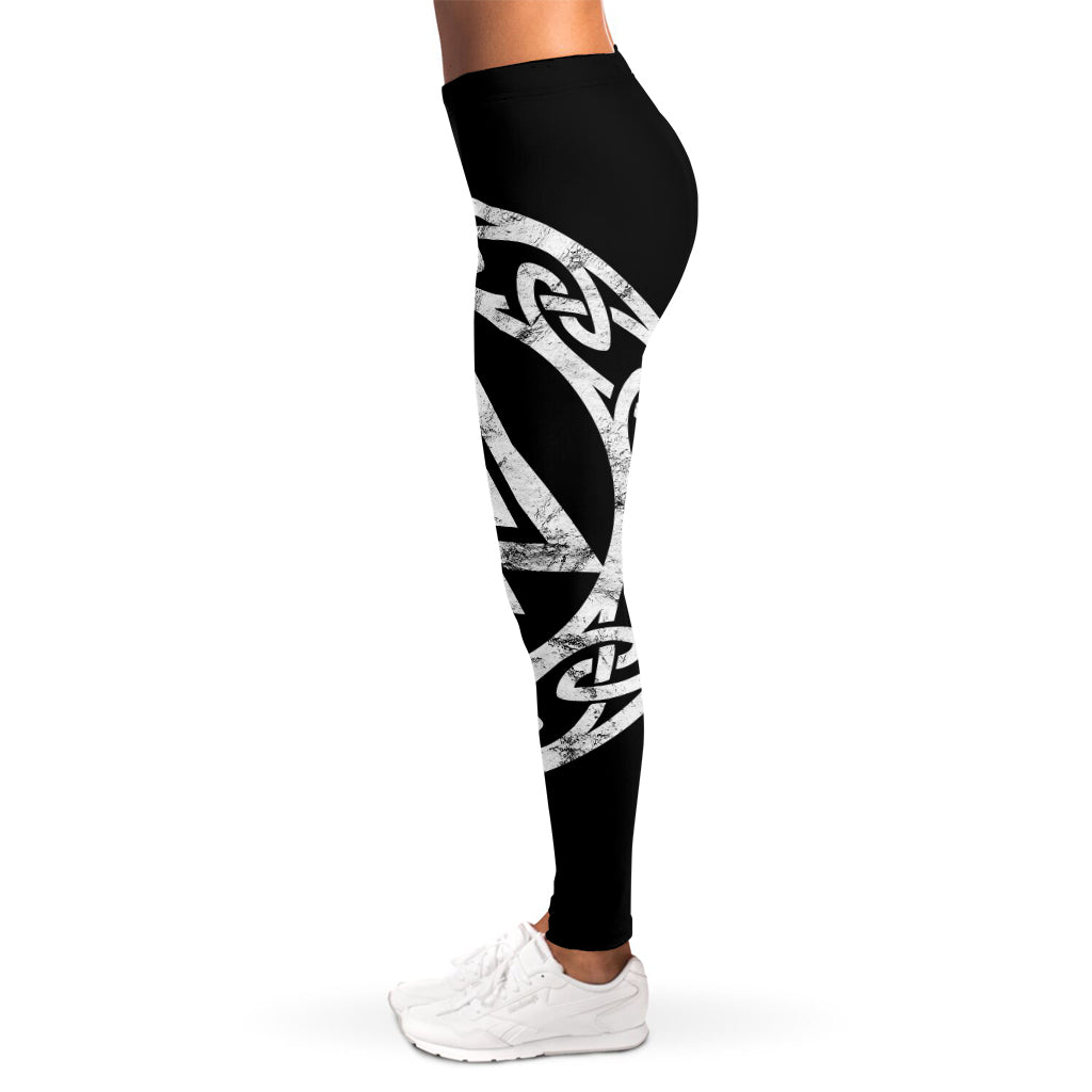 Viking Valhalla Symbol Print Women's Leggings
