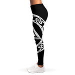 Viking Valhalla Symbol Print Women's Leggings