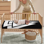 Viking Valknut Symbol Print Baby Crib Sheet