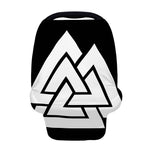 Viking Valknut Symbol Print Baby Seat Cover