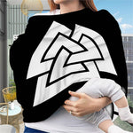 Viking Valknut Symbol Print Baby Seat Cover