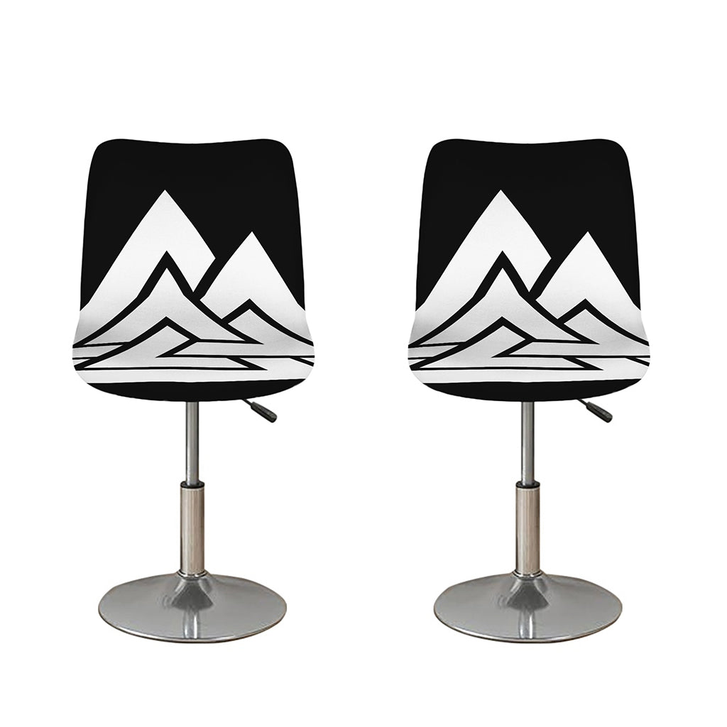 Viking Valknut Symbol Print Bar Stool Covers