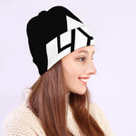 Viking Valknut Symbol Print Beanie