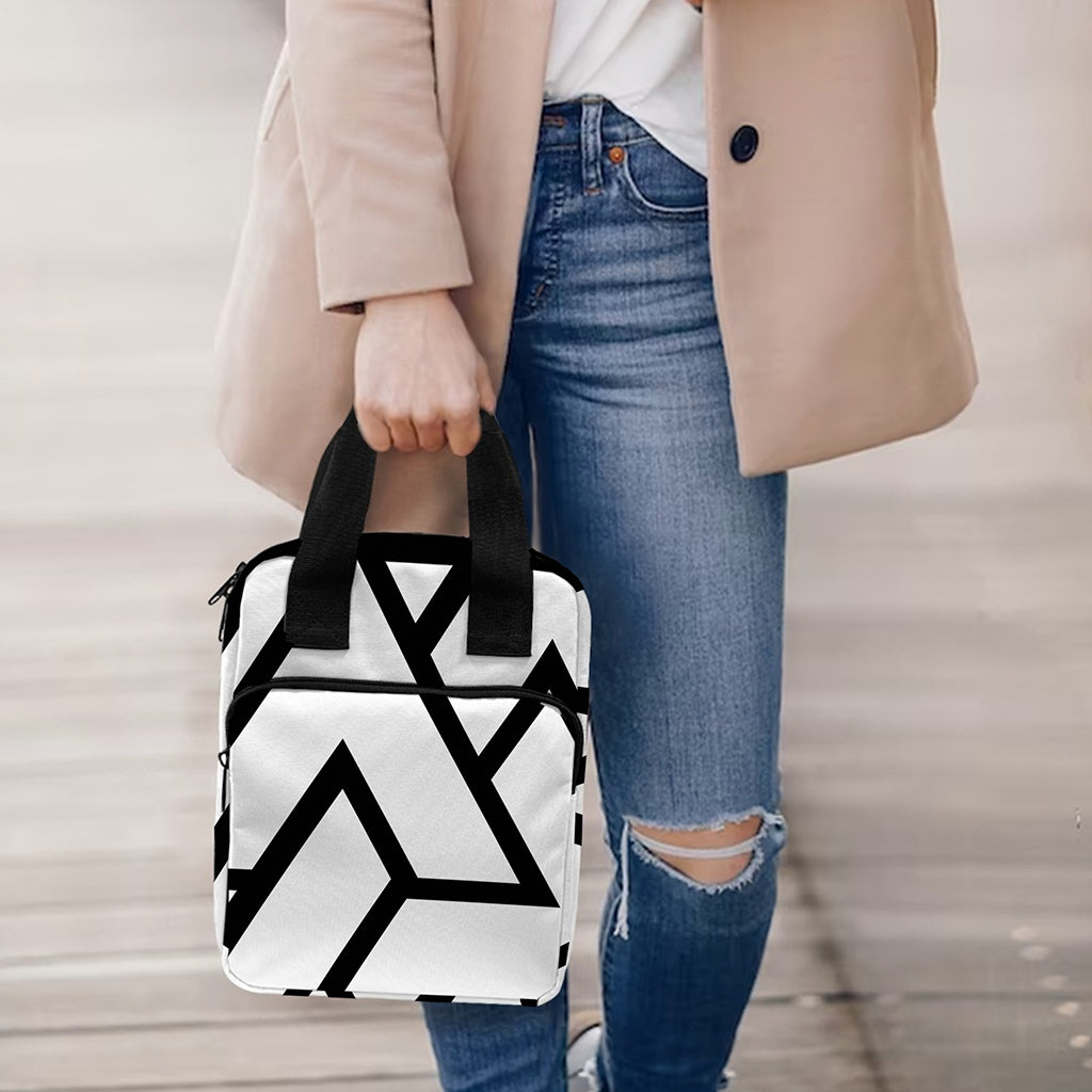 Viking Valknut Symbol Print Bible Tote Bag