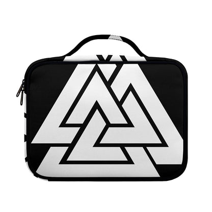 Viking Valknut Symbol Print Briefcase Bible Bag