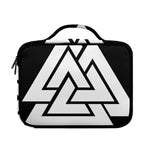 Viking Valknut Symbol Print Briefcase Bible Bag
