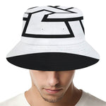 Viking Valknut Symbol Print Bucket Hat