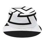 Viking Valknut Symbol Print Bucket Hat