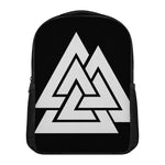 Viking Valknut Symbol Print Casual Backpack