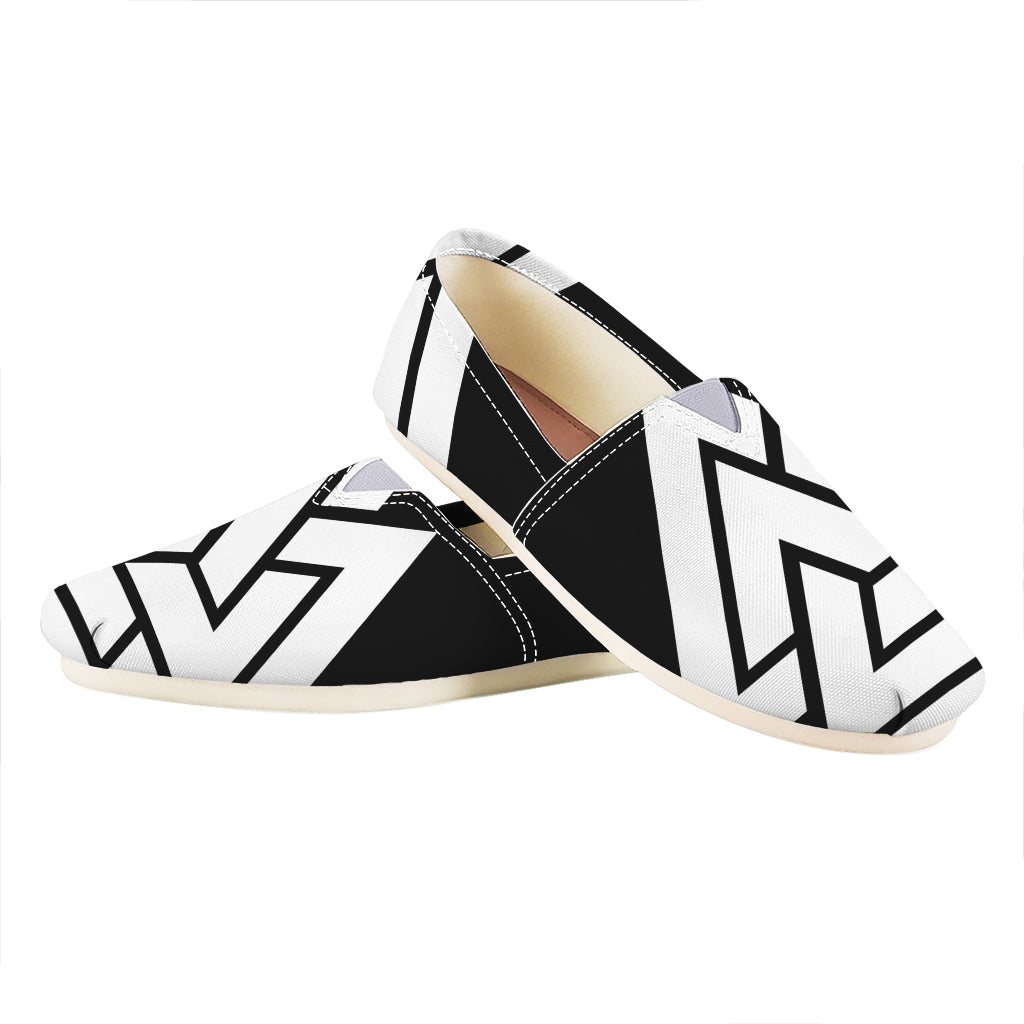 Viking Valknut Symbol Print Casual Shoes