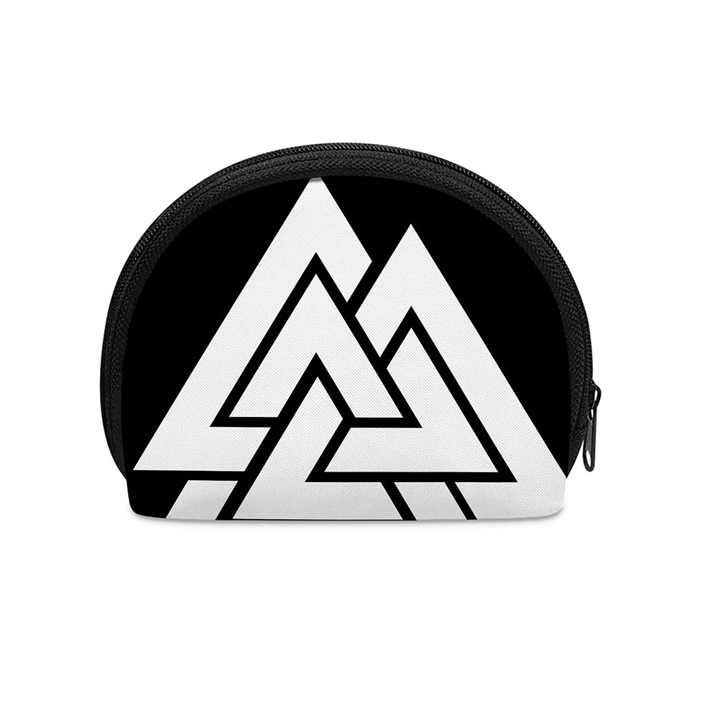 Viking Valknut Symbol Print Coin Purse
