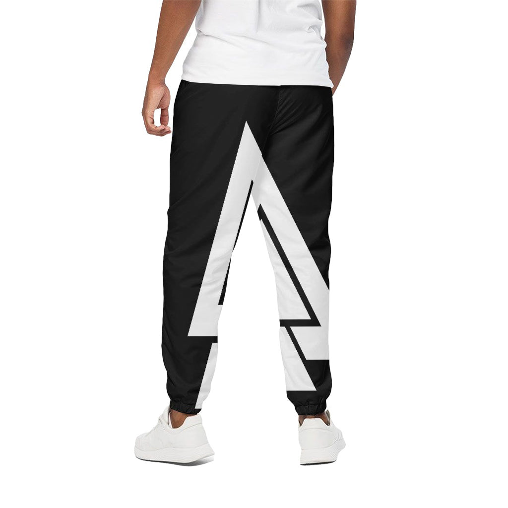 Viking Valknut Symbol Print Cotton Pants
