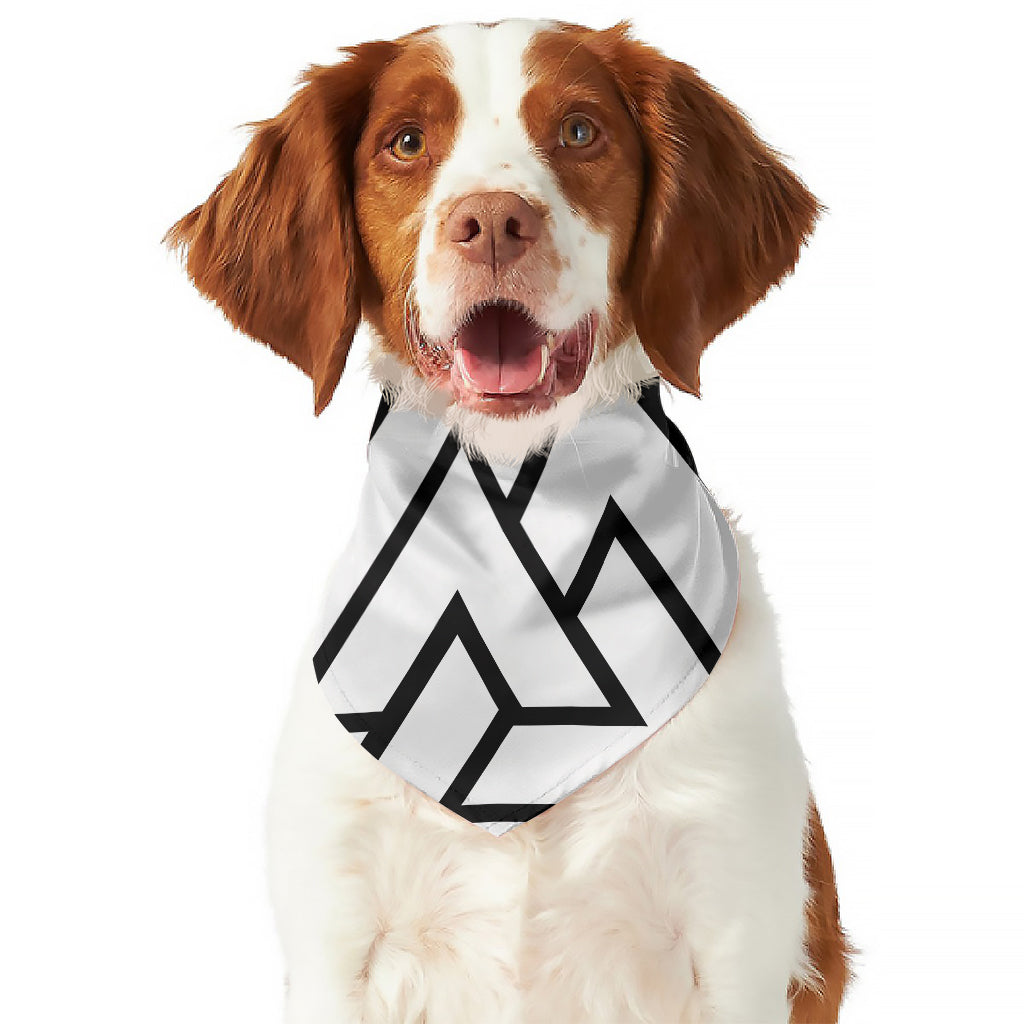 Viking Valknut Symbol Print Dog Bandana