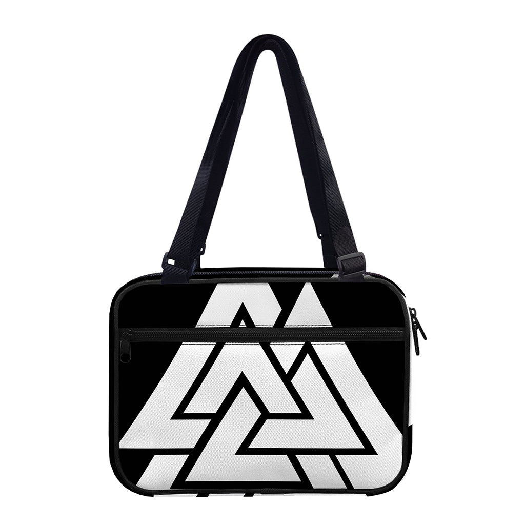 Viking Valknut Symbol Print Double Strap Bible Bag