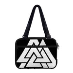 Viking Valknut Symbol Print Double Strap Bible Bag