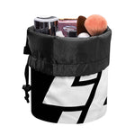 Viking Valknut Symbol Print Drawstring Makeup Bag