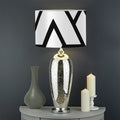 Viking Valknut Symbol Print Drum Lamp Shade