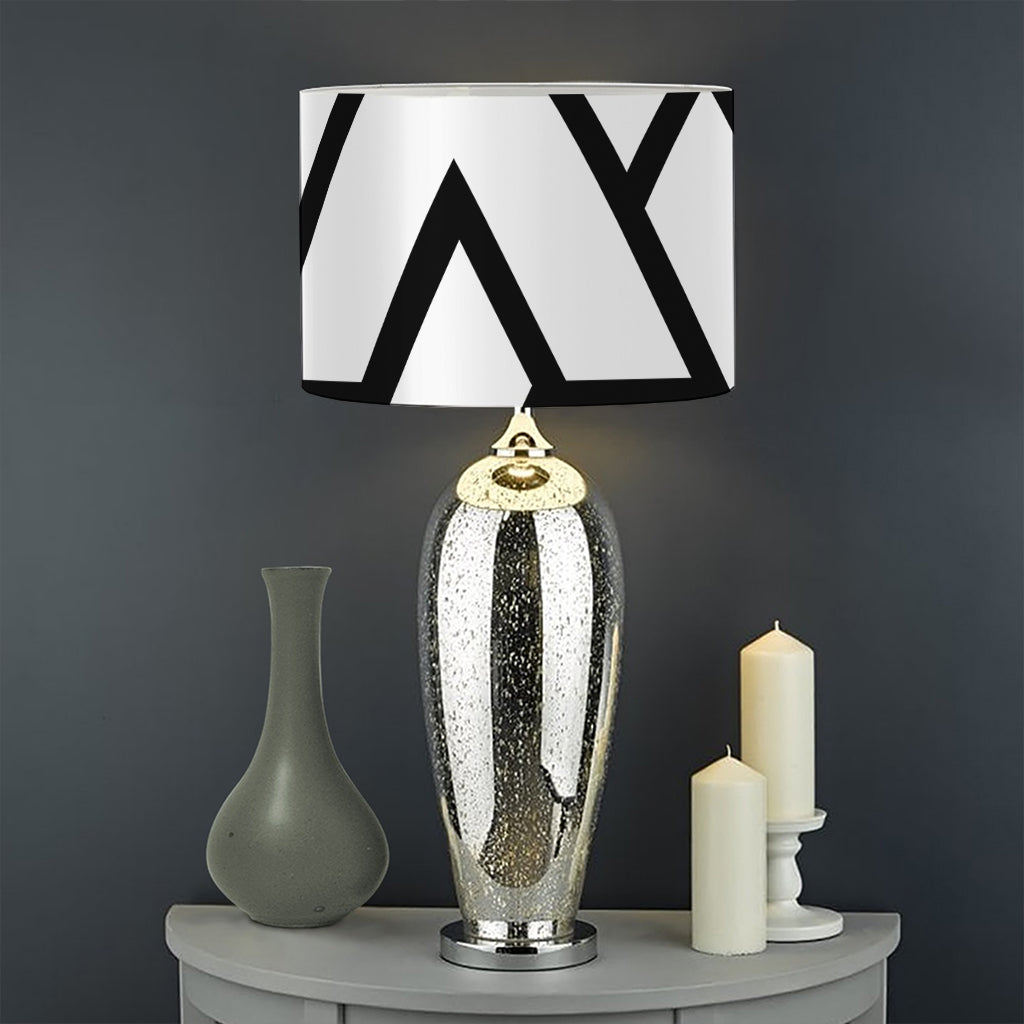 Viking Valknut Symbol Print Drum Lamp Shade