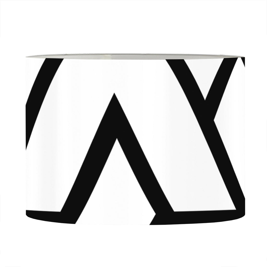 Viking Valknut Symbol Print Drum Lamp Shade